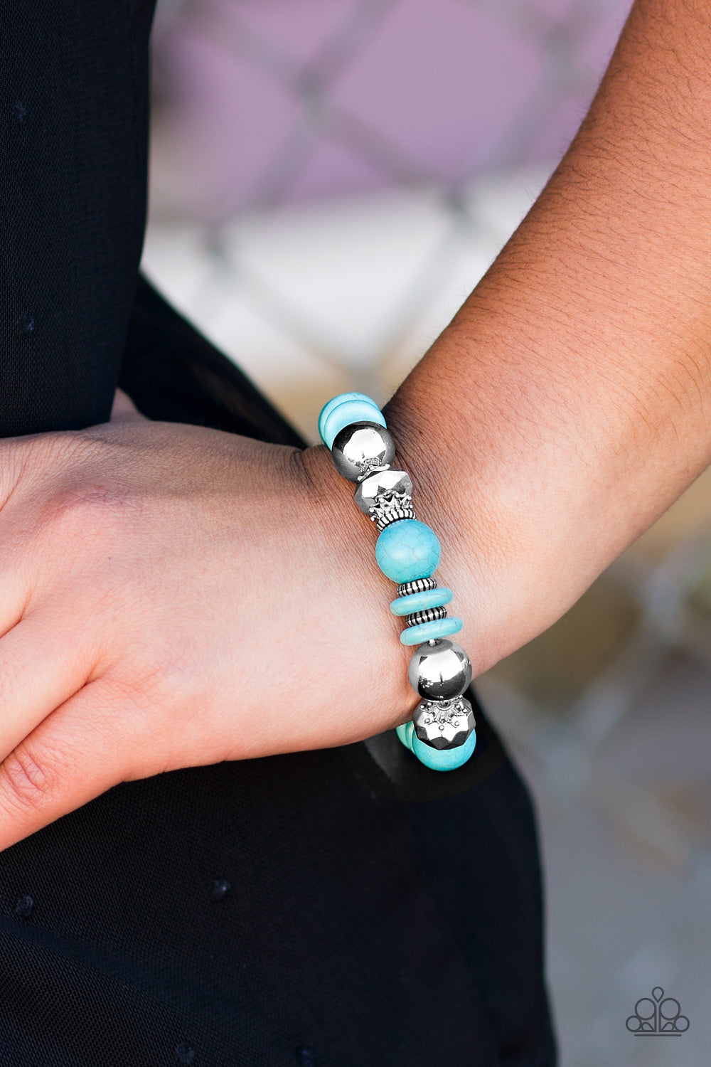 Paparazzi ♥ Mesa Maverick - Blue ♥  Bracelet