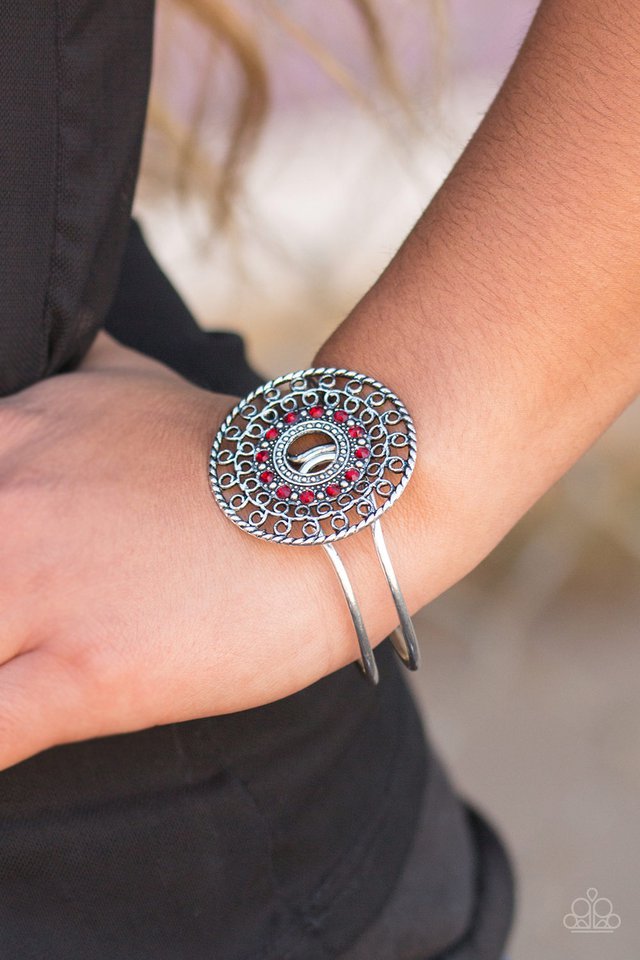 Paparazzi ♥ If Theres A WHEEL, Theres A Way - Red ♥ Bracelet