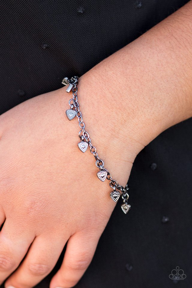Paparazzi ♥ Closer To The Heart - Black ♥ Bracelet