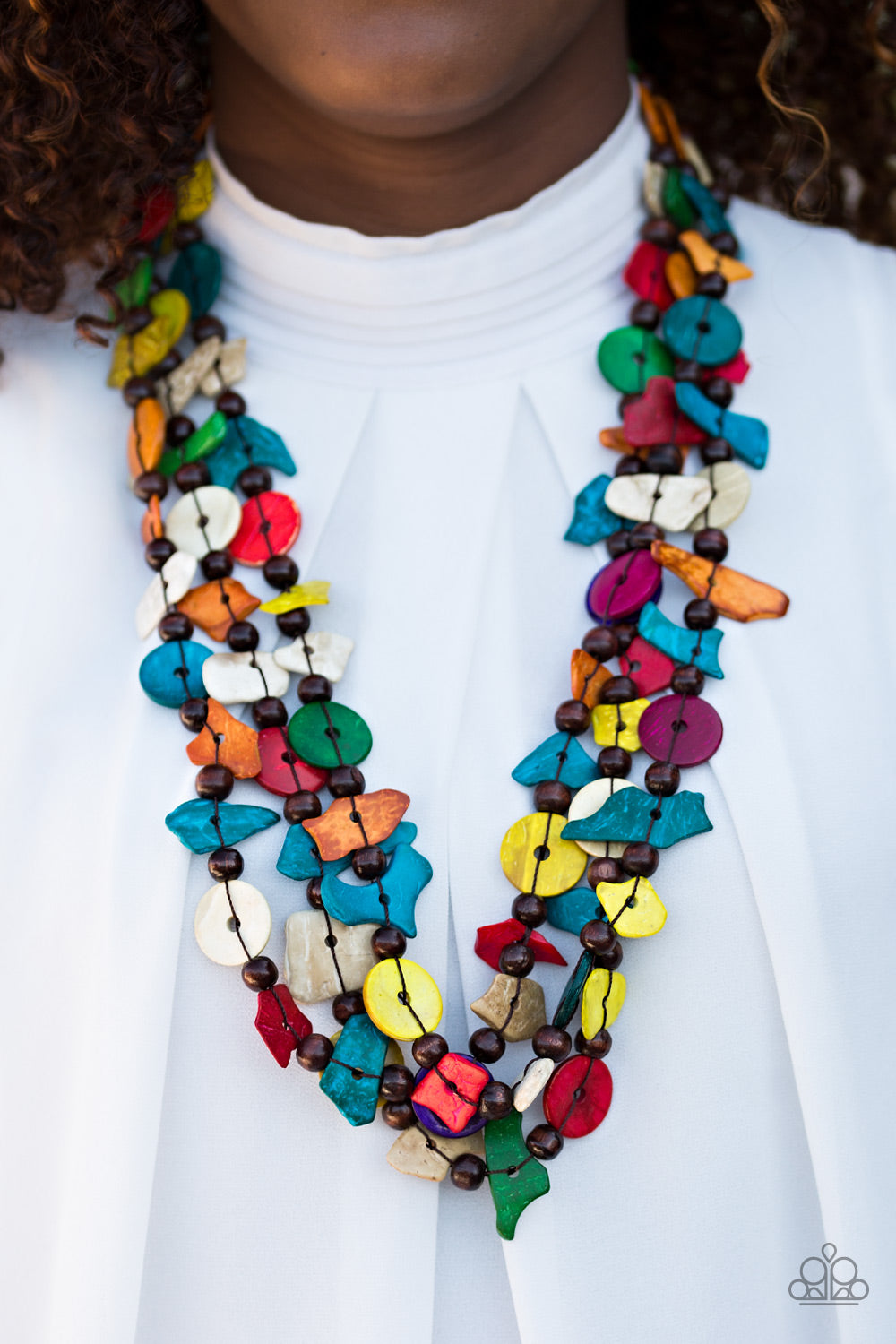 Paparazzi ♥ Living The Tropical Life - Multi ♥  Necklace