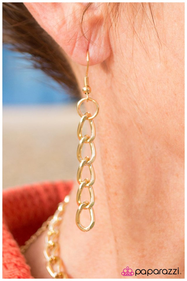 Paparazzi ♥ Braided Treasure - Green ♥ Necklace