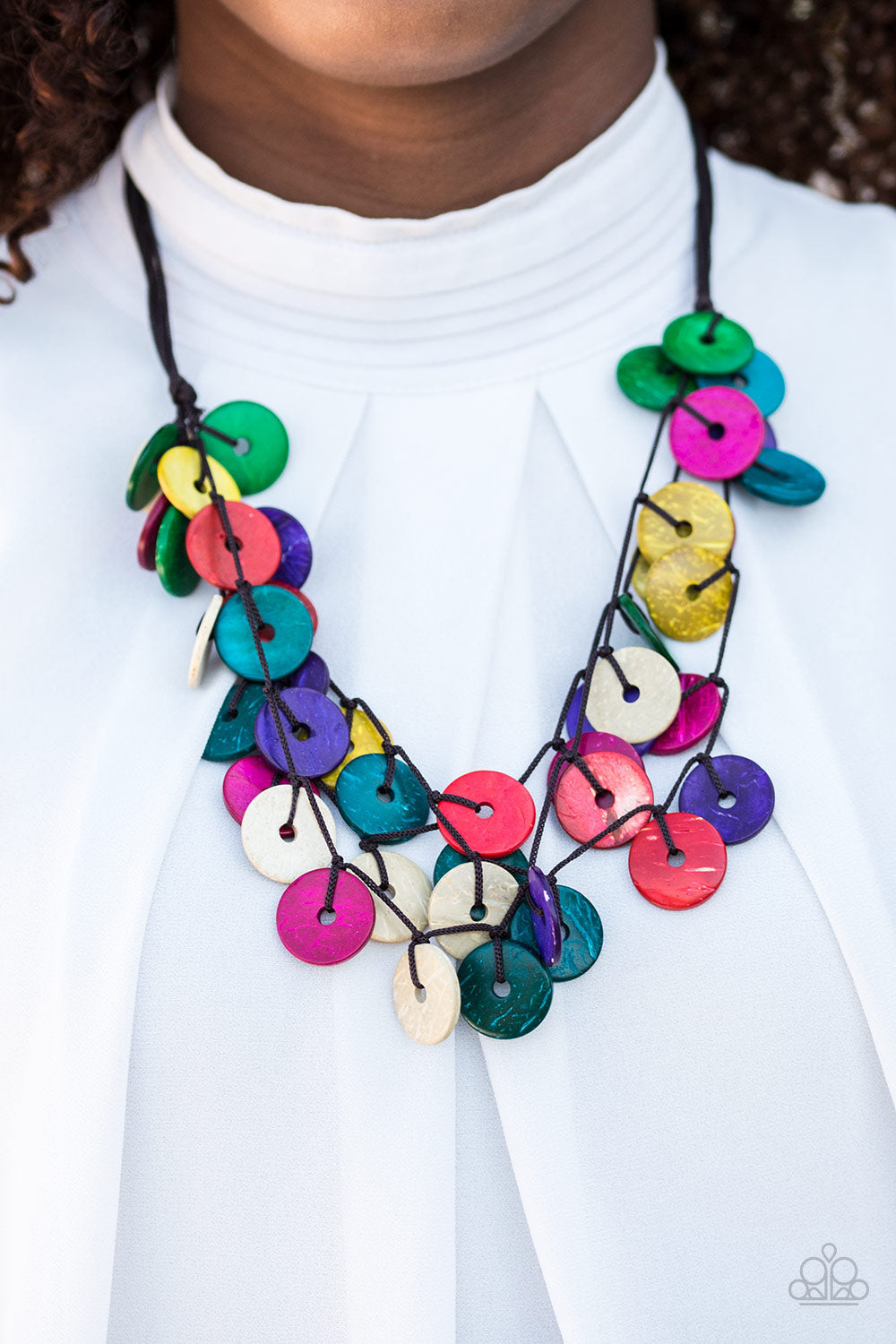 Paparazzi ♥ Jammin In Jamaica - Multi ♥  Necklace