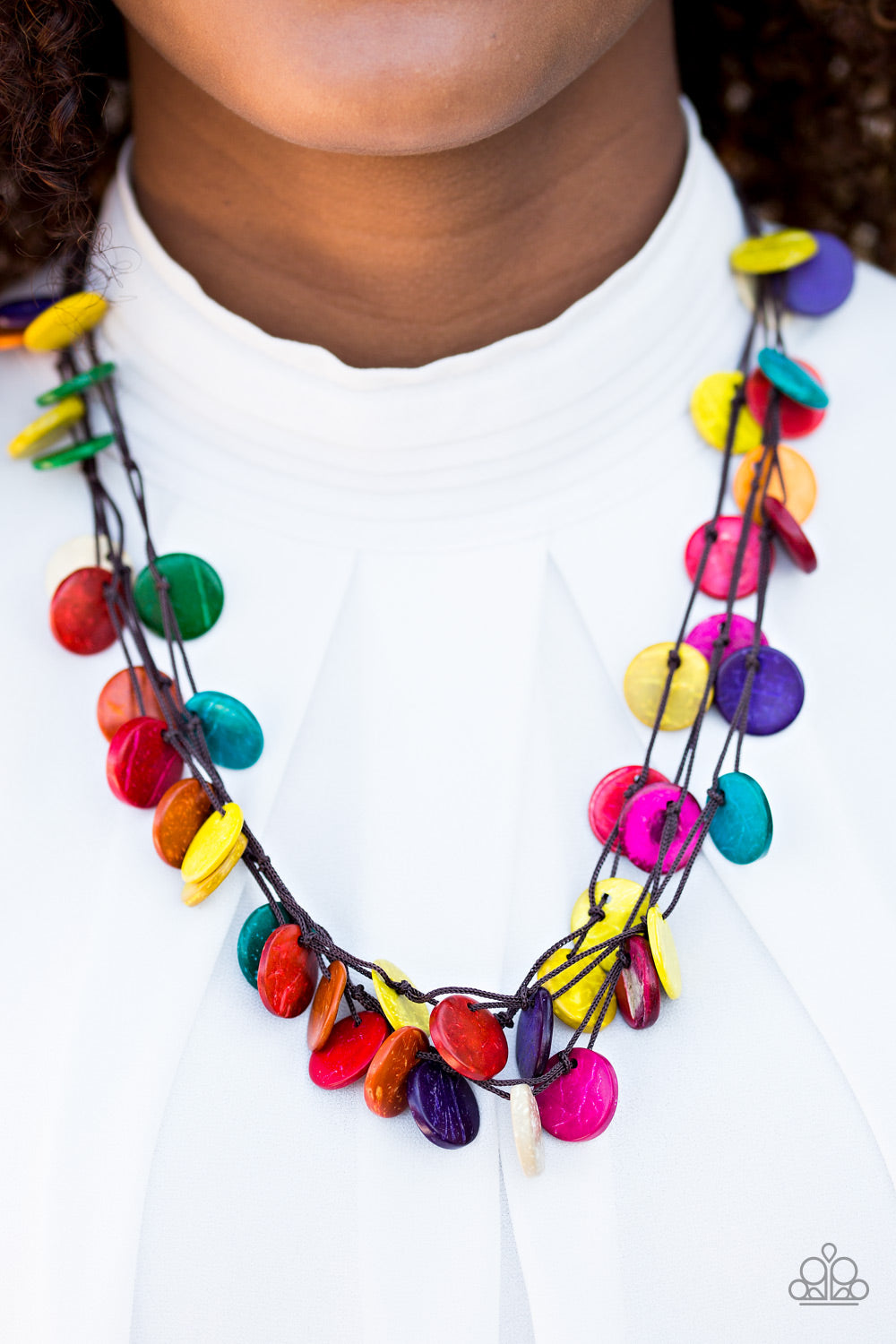 Paparazzi ♥ Caribbean Catch - Multi ♥  Necklace