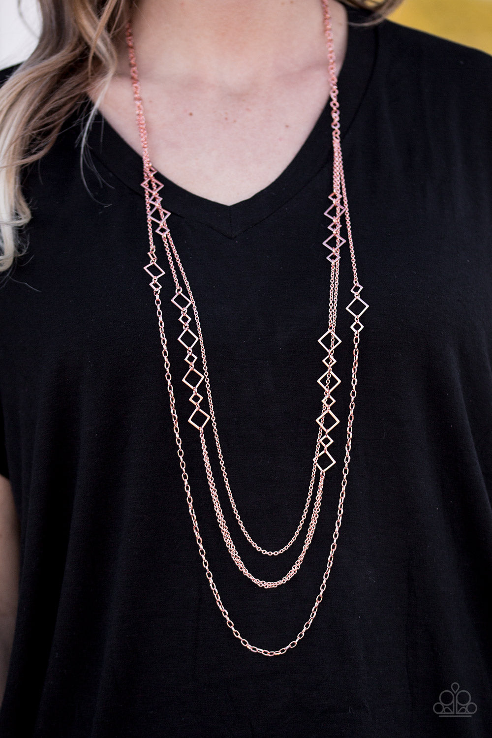 Paparazzi ♥ Hey, Hotshot! - Copper ♥  Necklace