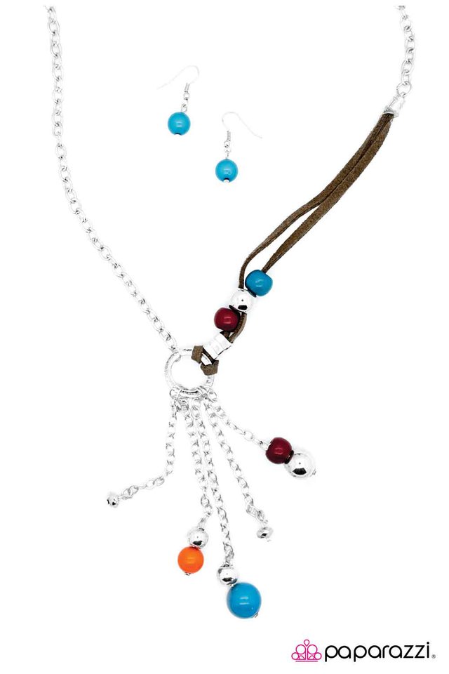 Paparazzi ♥ Fight Like A Girl - Multi ♥ Necklace