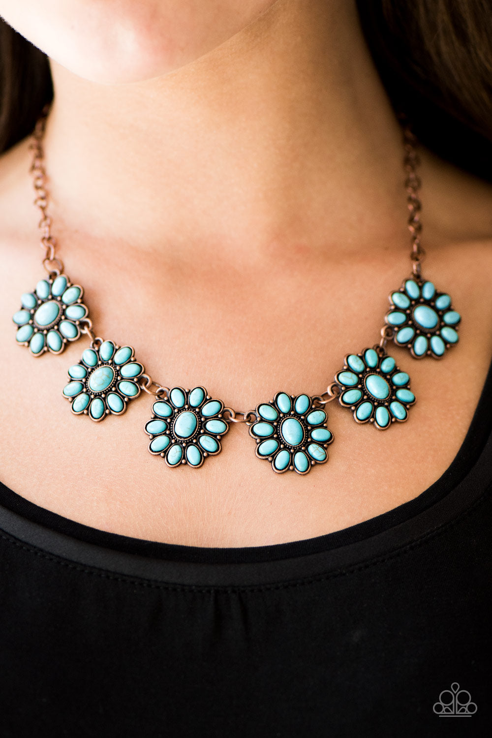 Paparazzi ♥ Blooming Dunes - Copper ♥  Necklace