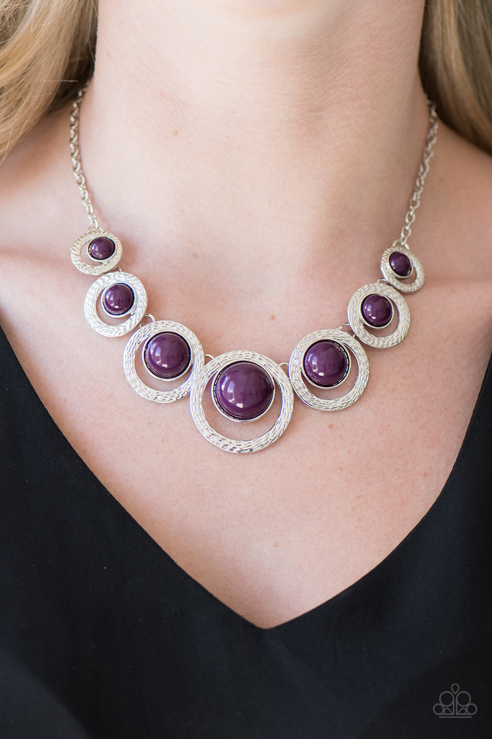 Paparazzi ♥ Jungle River - Purple ♥  Necklace