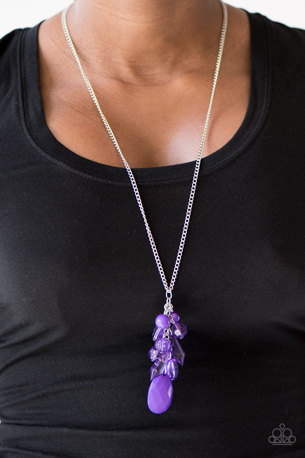 Paparazzi ♥ Keepin It Colorful - Purple ♥  Necklace