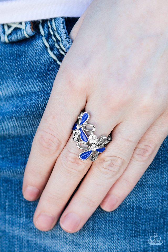Paparazzi ♥ On The Sunny Side - Blue ♥ Ring