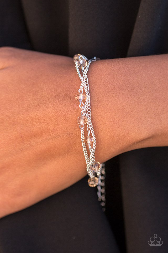 Paparazzi ♥ Shine Brightly - Brown ♥ Bracelet