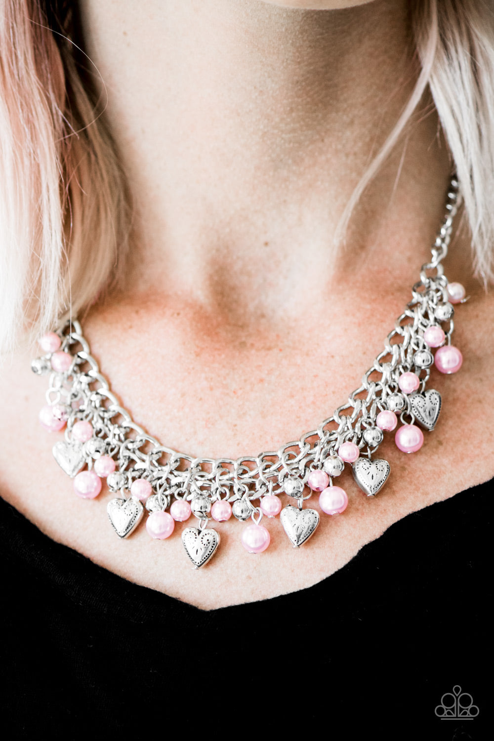 Paparazzi ♥ Self Love - Pink ♥  Necklace