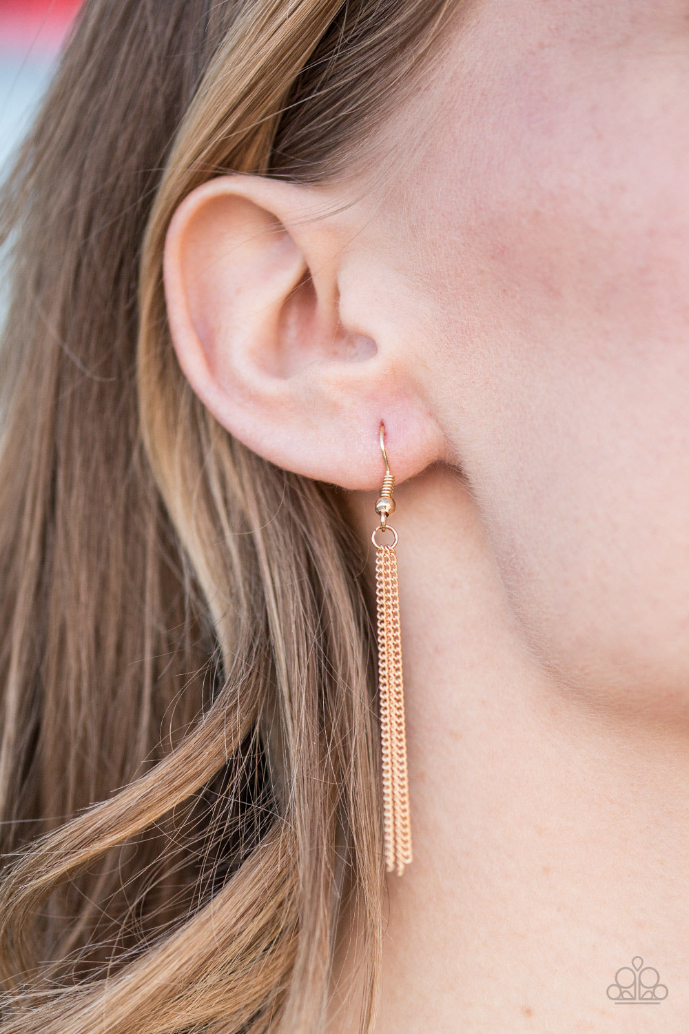 Paparazzi ♥ A Simple Heart - Gold ♥  Necklace