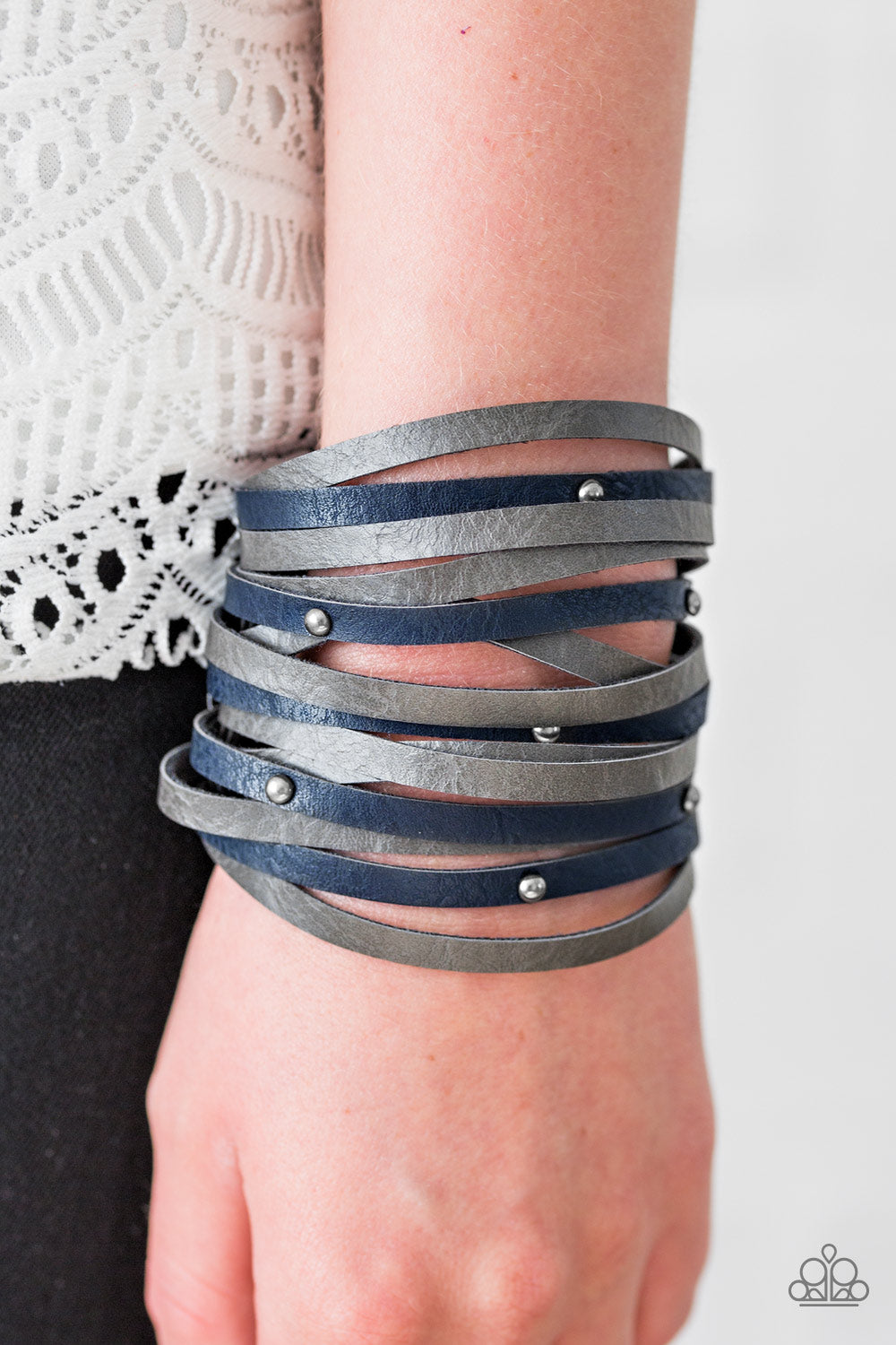 Paparazzi ♥ Ranch Rebel - Blue ♥  Bracelet