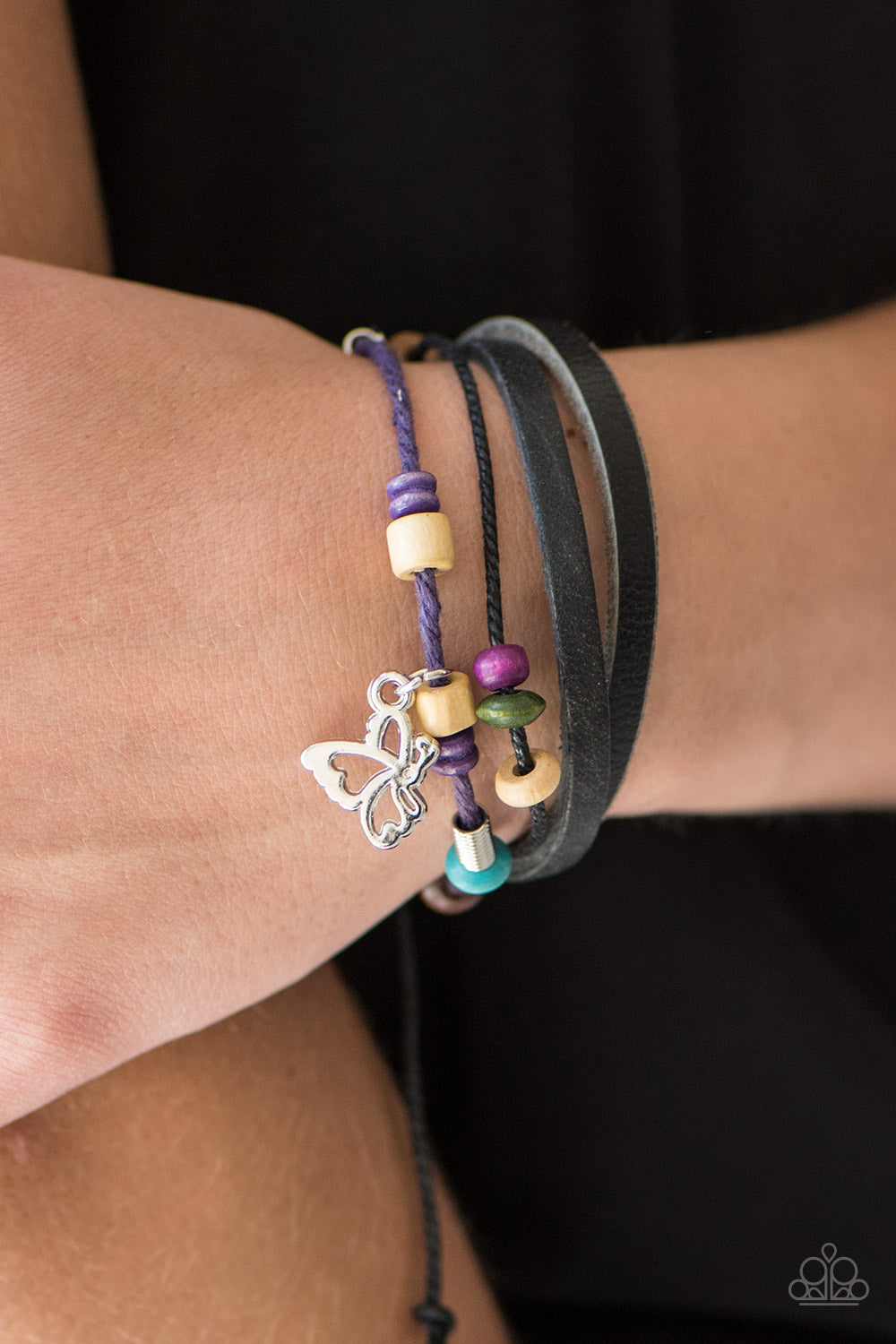 Paparazzi ♥ Butterfly Bliss - Multi ♥  Bracelet