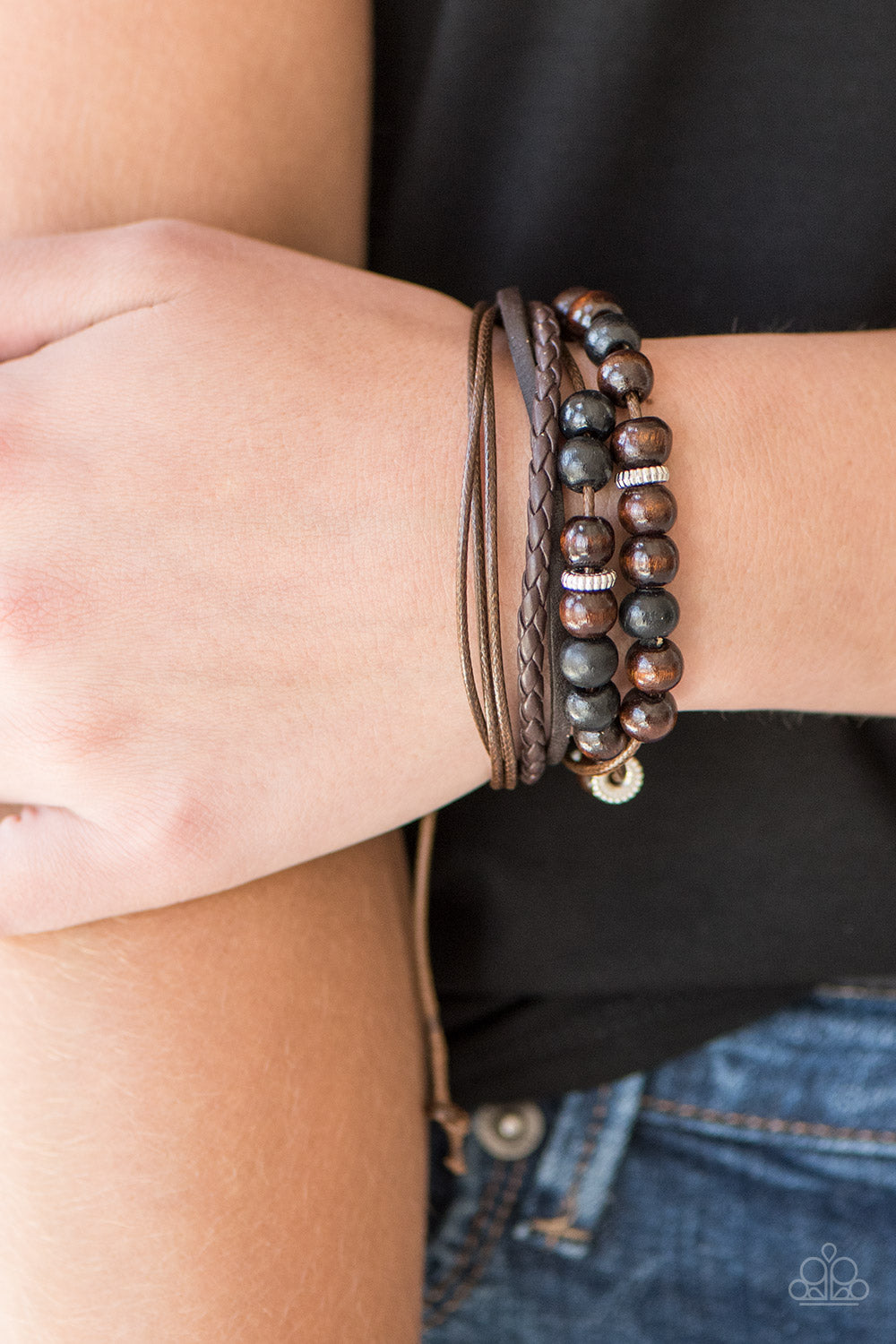 Paparazzi ♥ Wild Woods - Brown ♥  Bracelet