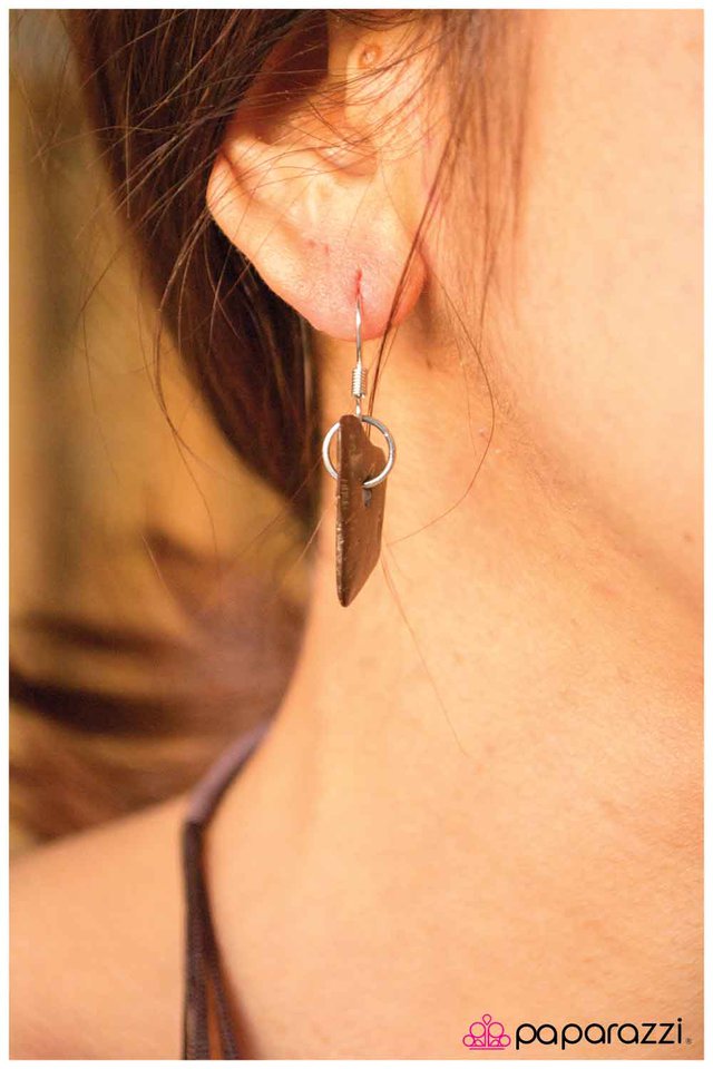 Paparazzi ♥ All Wood Things... - Brown ♥ Necklace