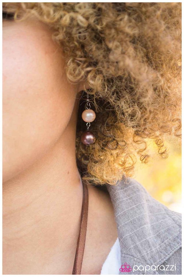 Paparazzi ♥ Melt With You - Brown ♥ Necklace