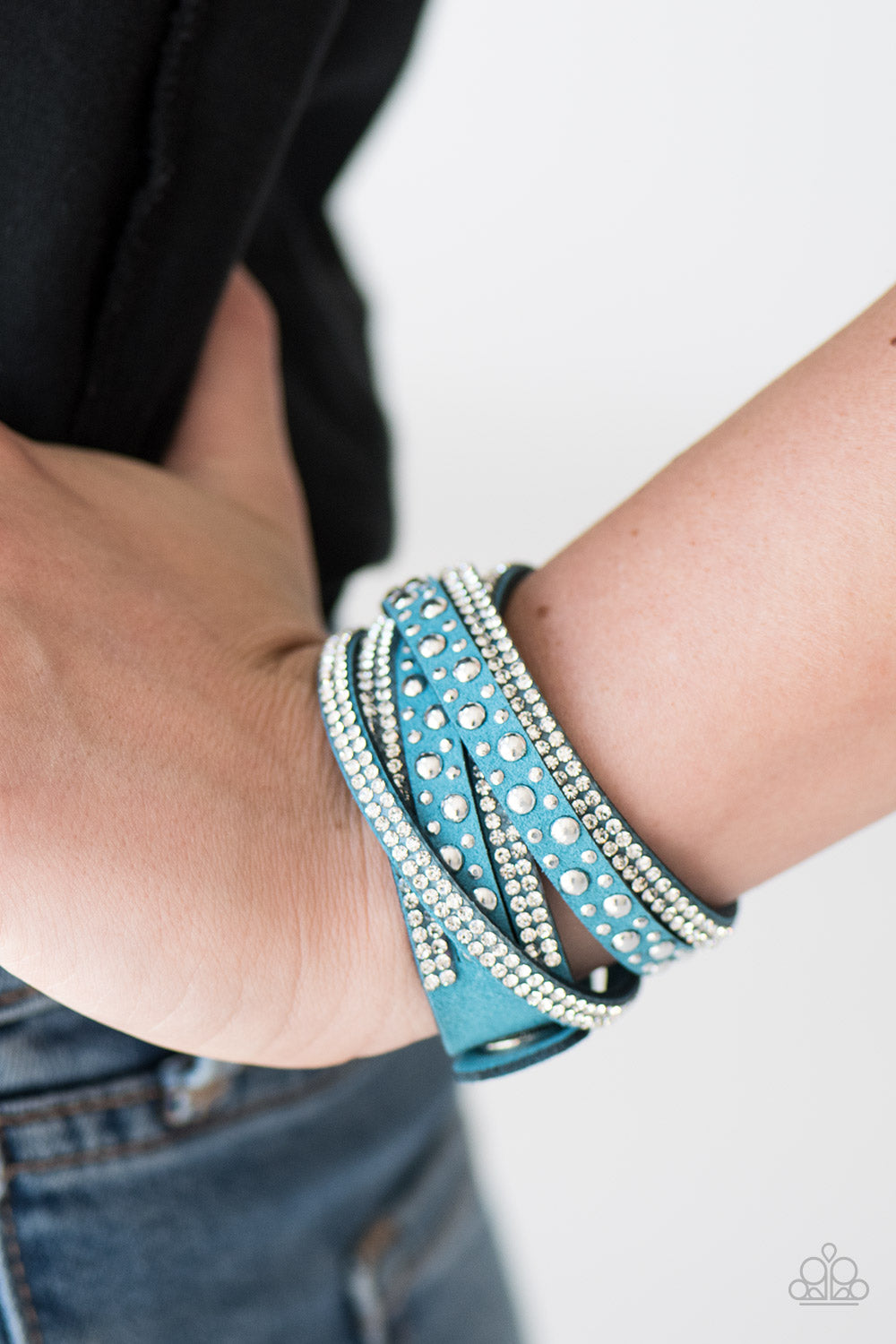 Paparazzi ♥ Limited Sparkle - Blue ♥  Bracelet