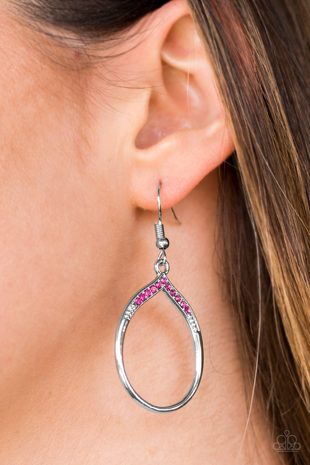 Paparazzi ♥ Sparkling Lights - Pink ♥  Earrings