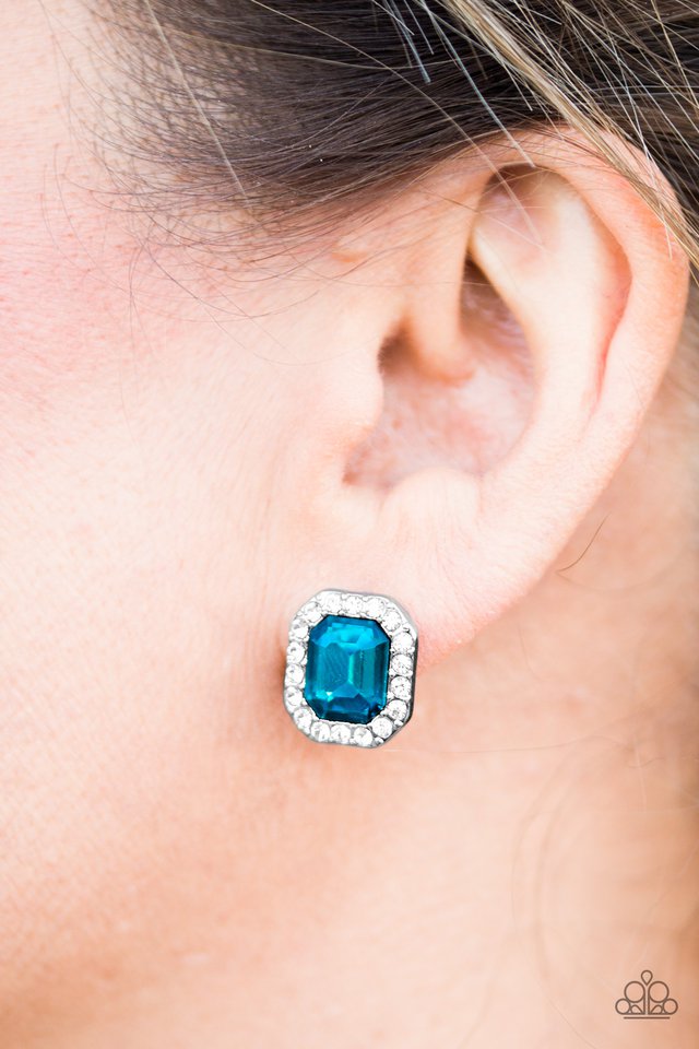 Paparazzi ♥ Bride Squad - Blue Post ♥ Post Earrings
