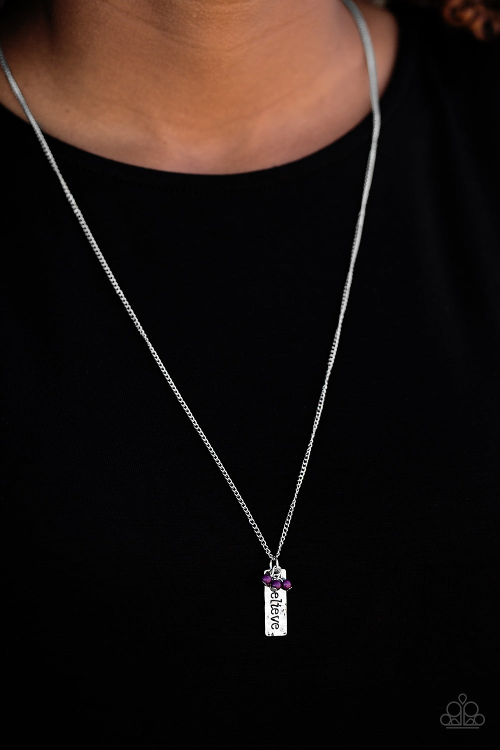 Paparazzi ♥ Dont Stop Believing - Purple ♥  Necklace