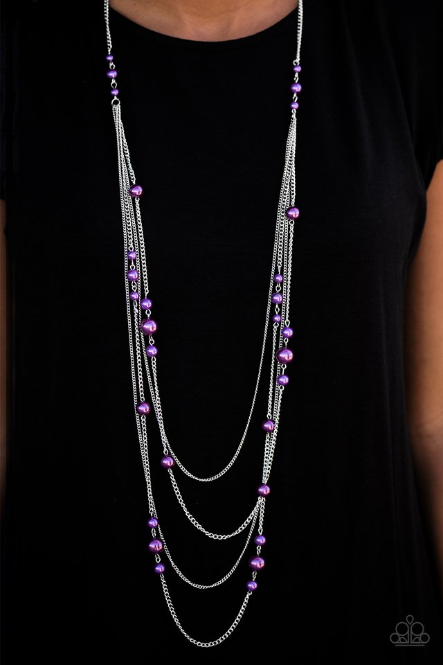 Paparazzi ♥ Classical Refinement - Purple ♥ Necklace