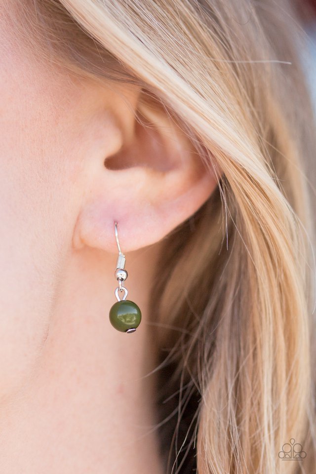 Paparazzi ♥ She WHEEL Be Loved - Green ♥ Necklace