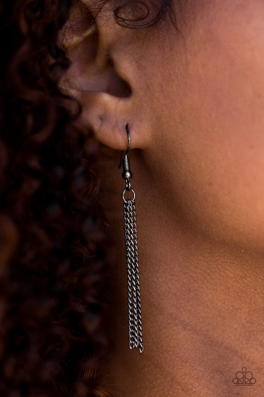 Paparazzi ♥ FAME Time - Black ♥  Necklace