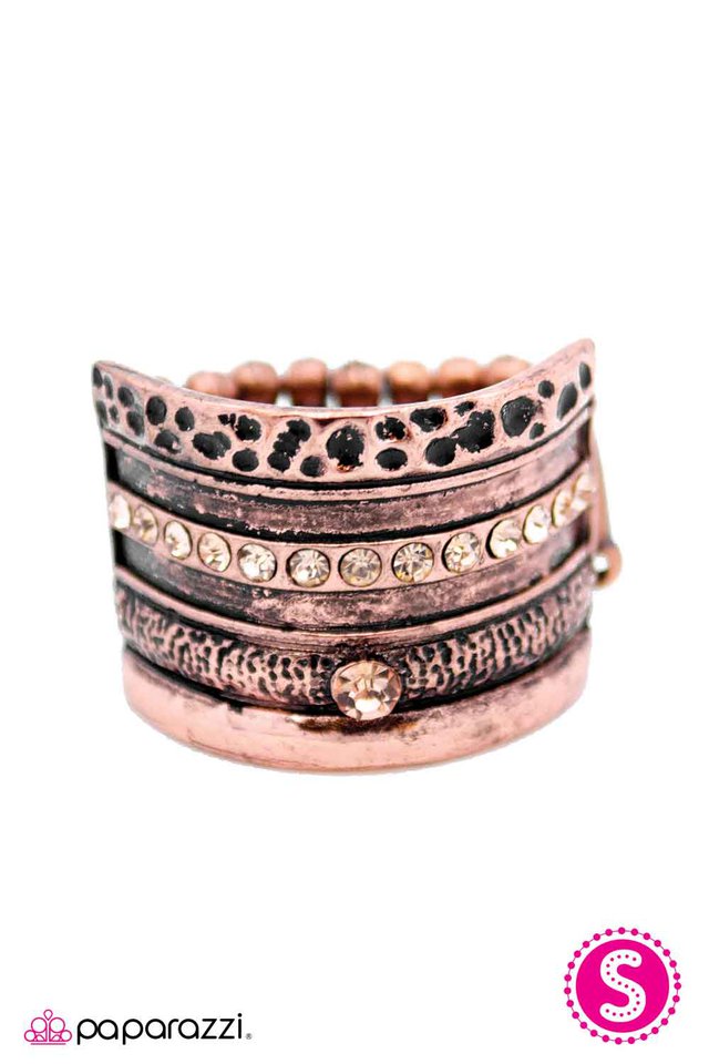 Paparazzi ♥ Stack the Deck - Copper ♥ Ring