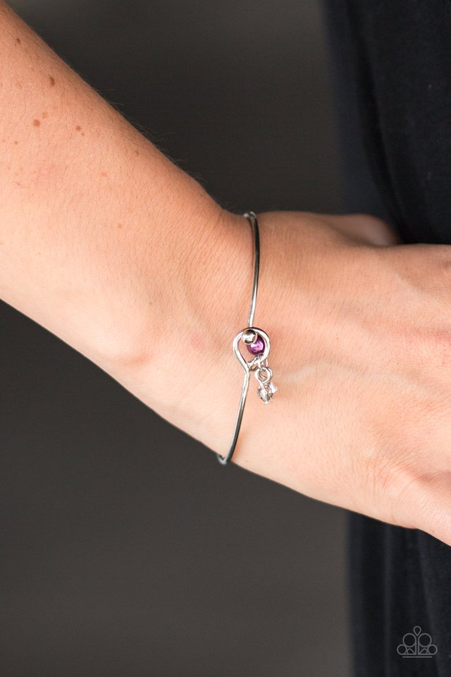 Paparazzi ♥ Classy Chic - Purple ♥ Bracelet