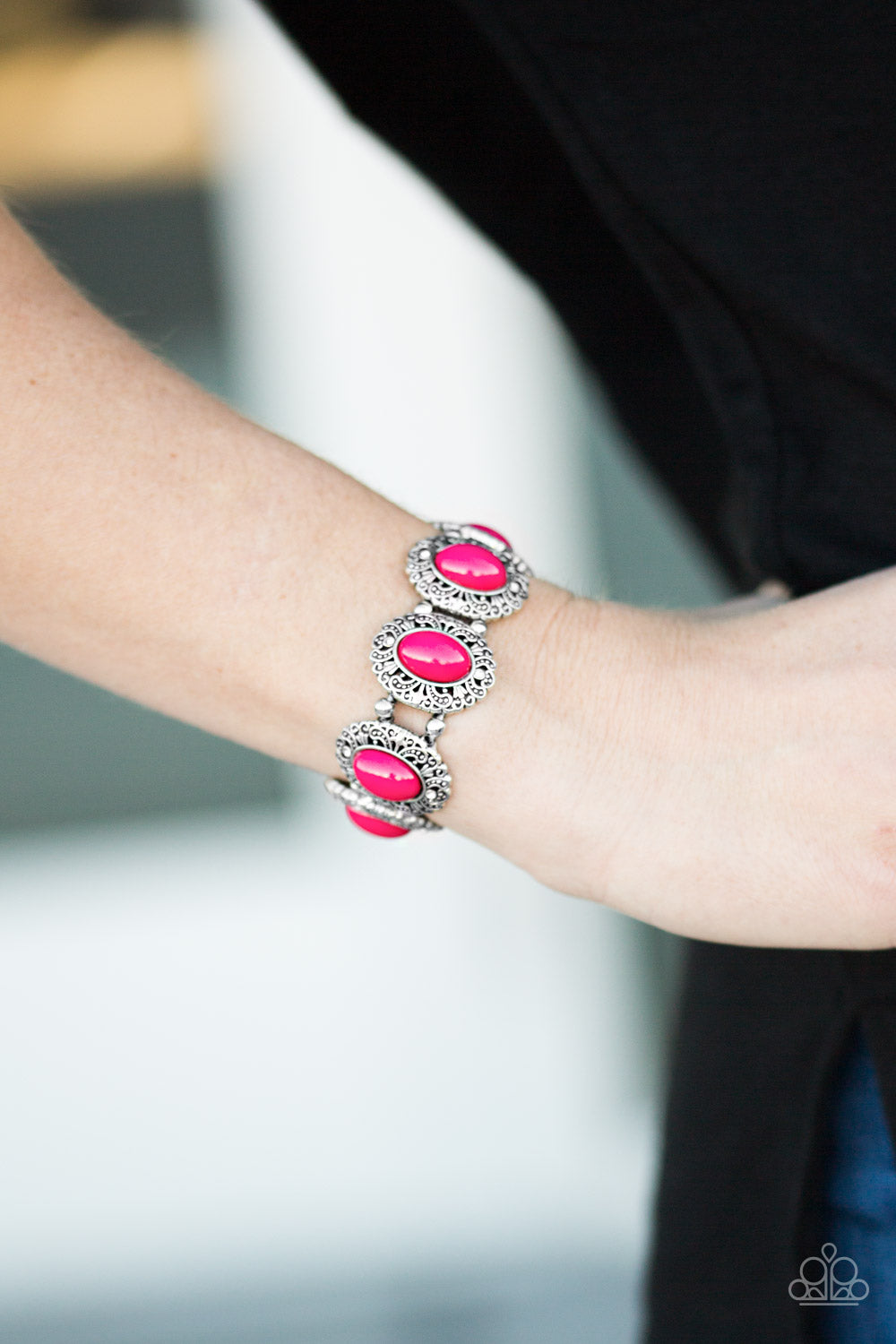 Paparazzi ♥ Ventura Vogue - Pink ♥  Bracelet