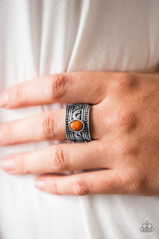 Paparazzi ♥ Island Princess - Orange ♥ Ring