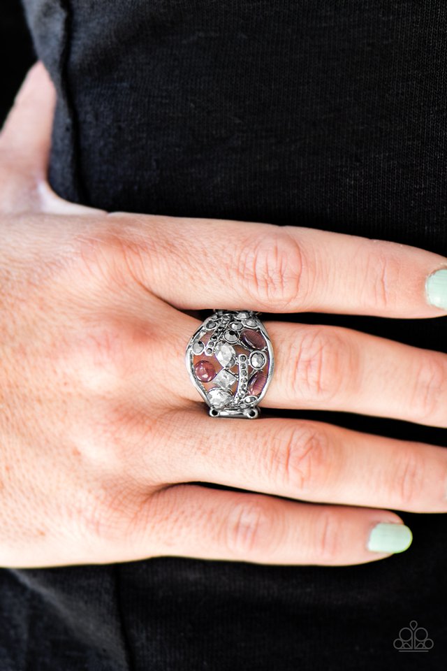 Paparazzi ♥ Let There Be STARLIGHT - Purple ♥ Ring
