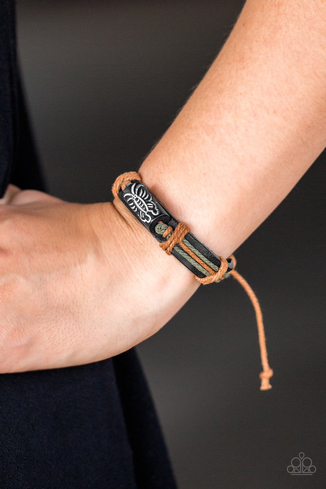 Paparazzi ♥ No Fly Zone - Black ♥ Bracelet