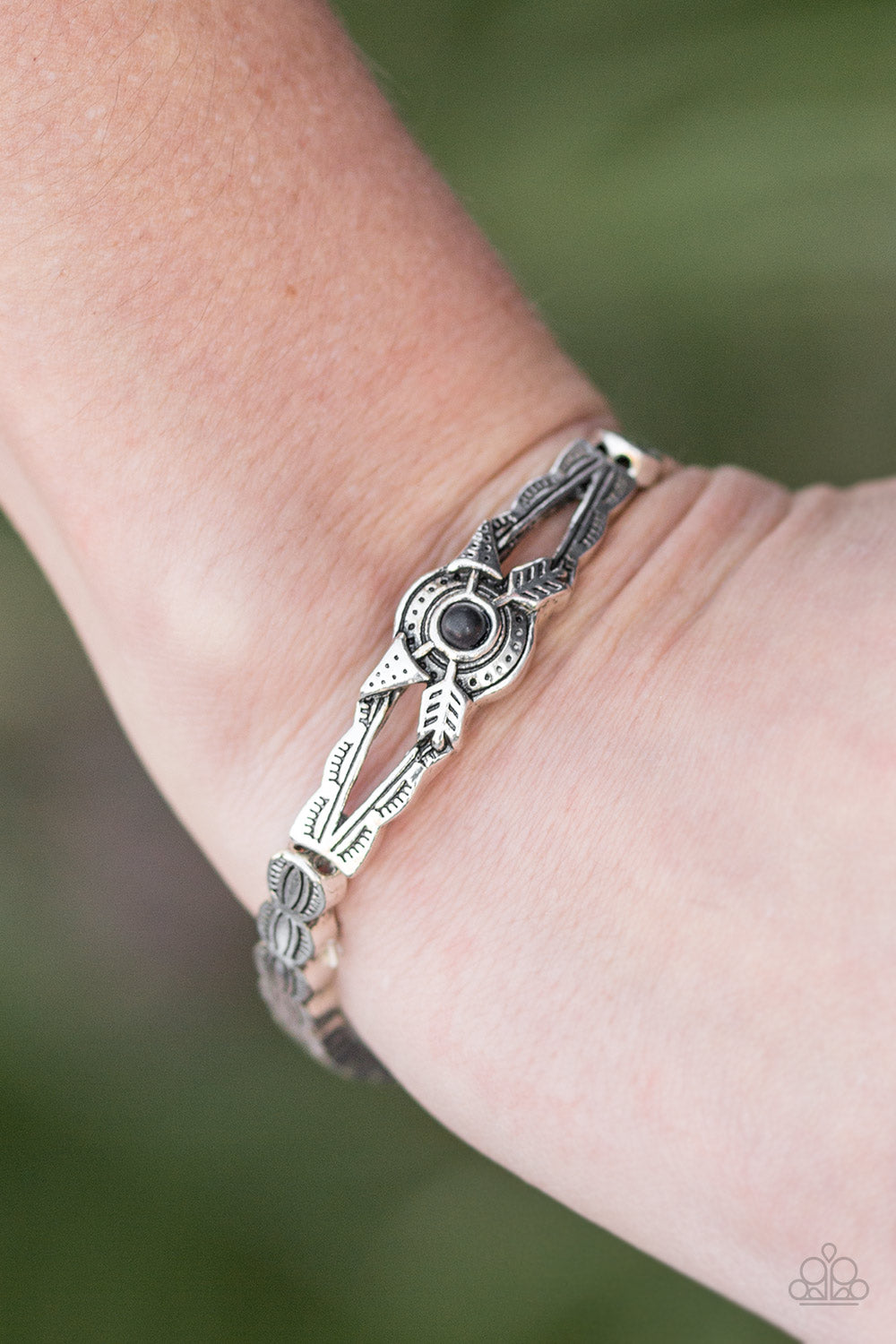 Paparazzi ♥ I Am EMPRESS-ed! - Black ♥  Bracelet