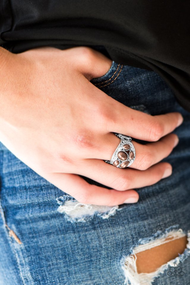 Paparazzi ♥ A Grand Scheme - Brown ♥ Ring