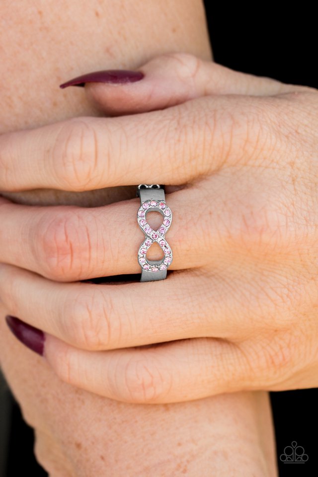 Paparazzi ♥ Once Upon A TIMELESS - Pink ♥ Ring