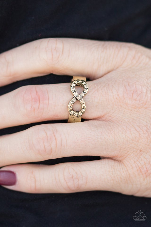 Paparazzi ♥ Once Upon A TIMELESS - Brass ♥ Ring