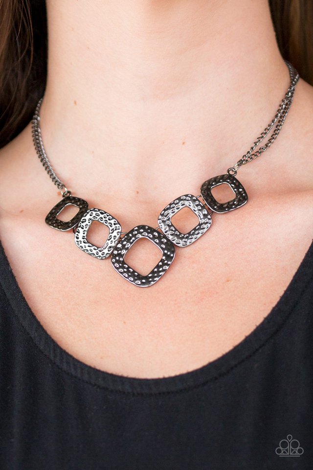 Paparazzi ♥ Wild Catch - Black ♥ Necklace