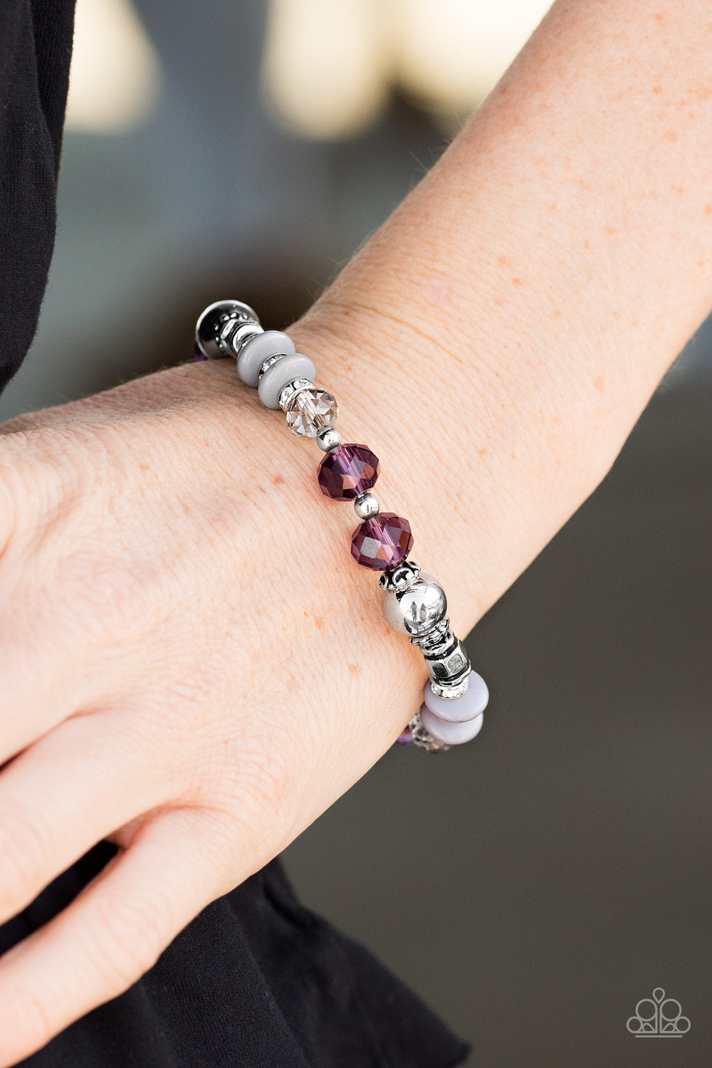 Paparazzi ♥ Royal Riviera - Purple ♥  Bracelet