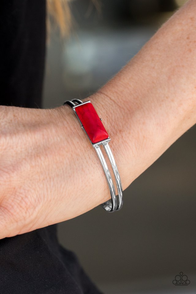 Paparazzi ♥ Desert Highway - Red ♥ Bracelet