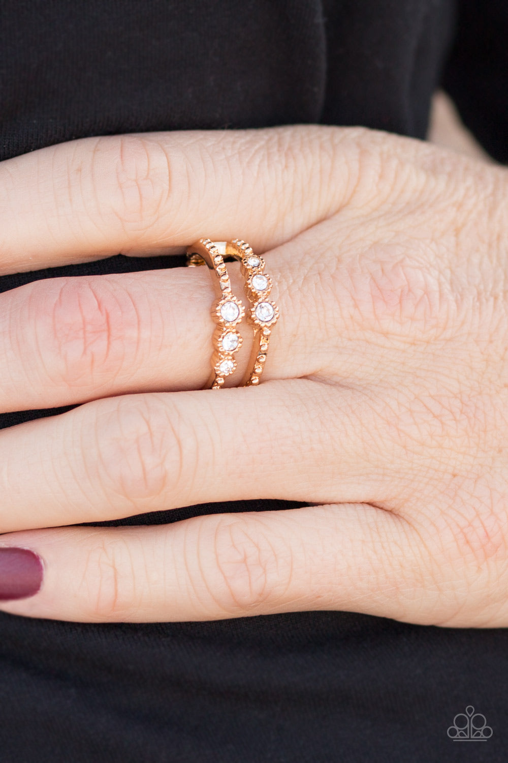 Paparazzi ♥ Star Gaze - Gold ♥  Ring