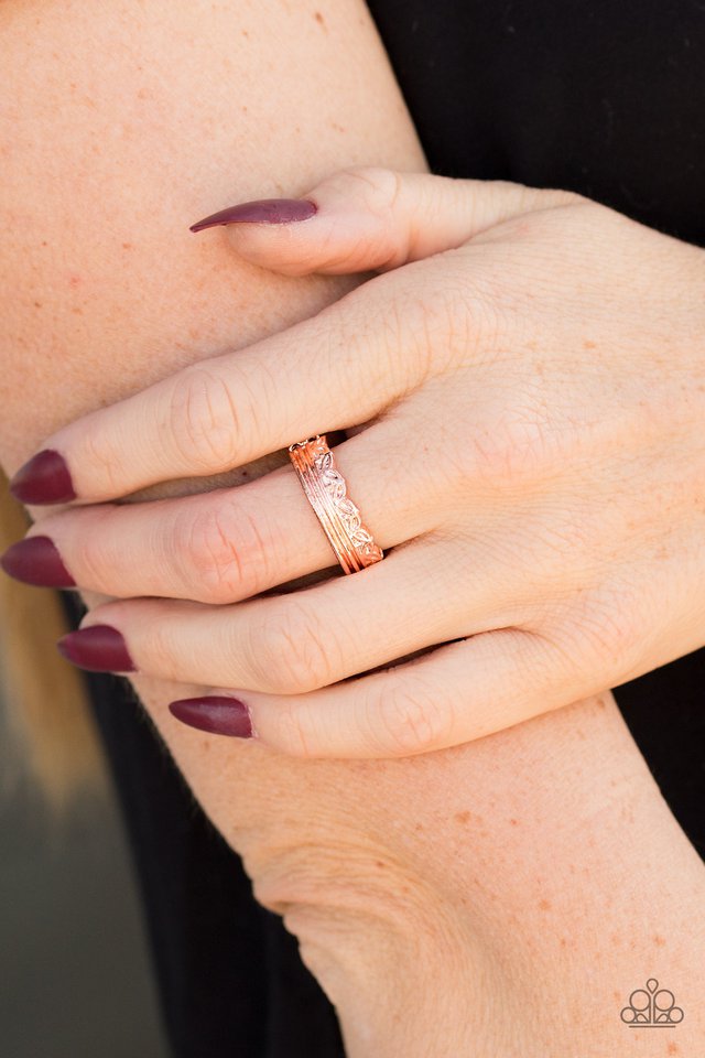 Paparazzi ♥ Seeing Is BeLEAFing - Copper ♥ Ring