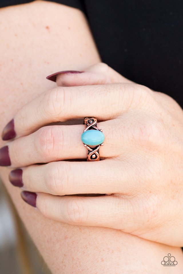 Paparazzi ♥ Stone Thrones - Copper ♥ Ring