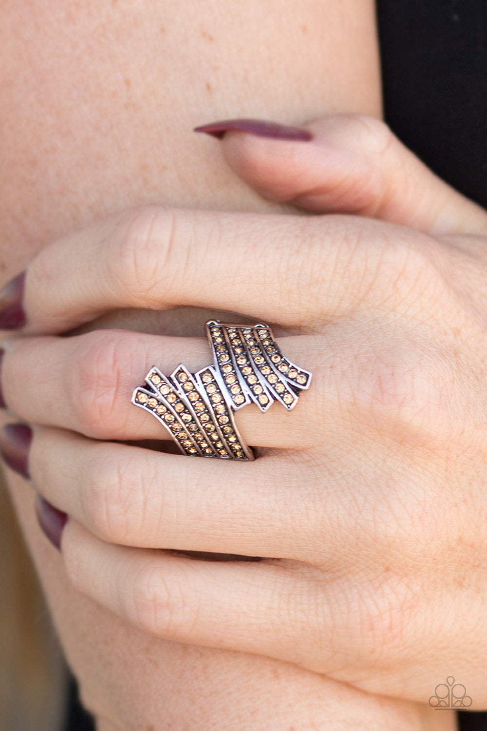 Paparazzi ♥ Tidal Shimmer - Brown ♥  Ring