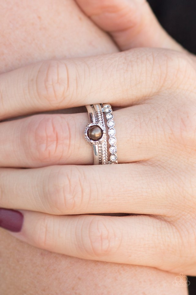 Paparazzi ♥ STAR Raving Mad! - Brown ♥ Ring