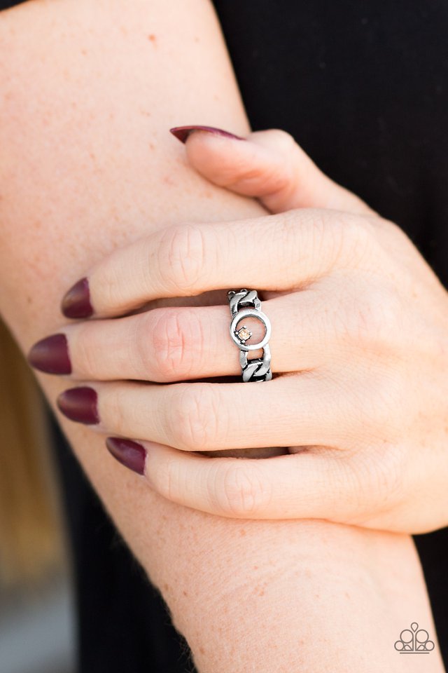 Paparazzi ♥ Rogue Sparkle - Brown ♥ Ring