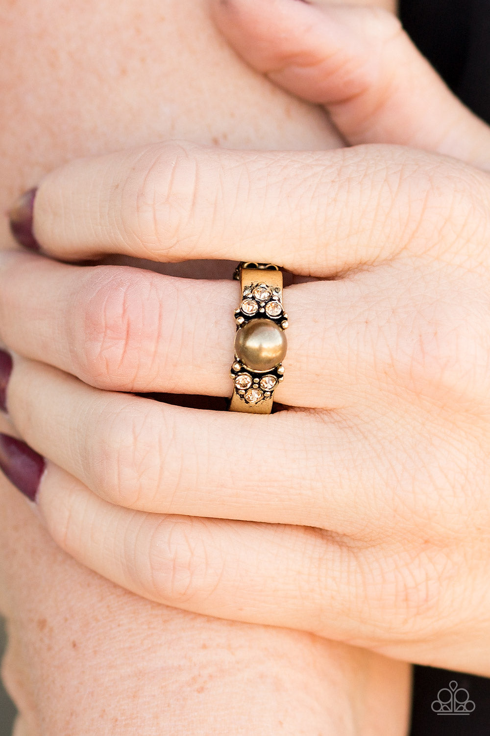 Paparazzi ♥ The Front Runner - Brass ♥  Ring