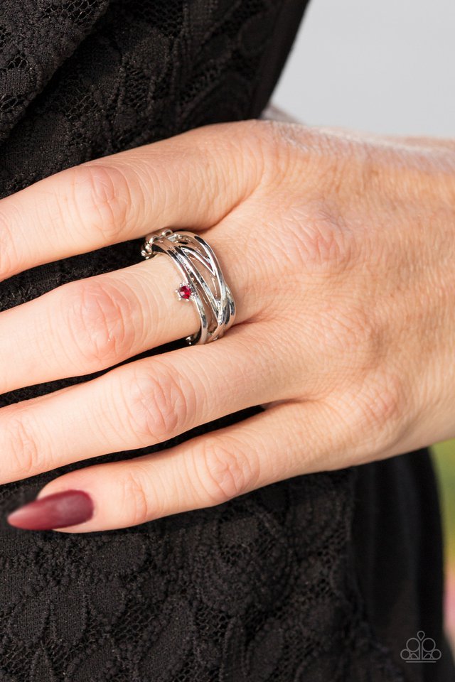 Paparazzi ♥ Star Potential - Red ♥ Ring