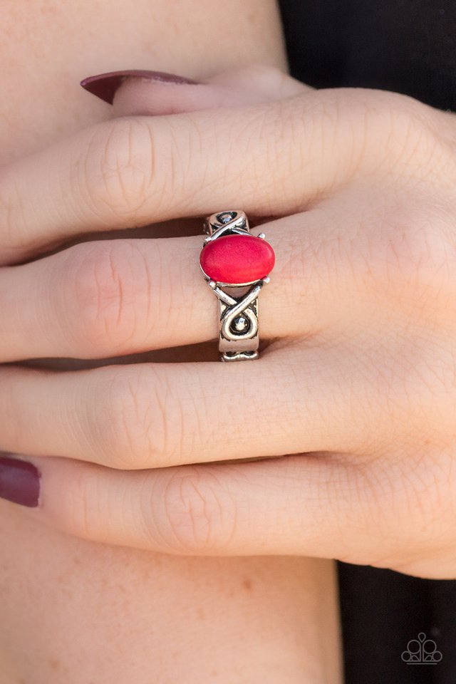 Paparazzi ♥ Stone Thrones - Red ♥ Ring